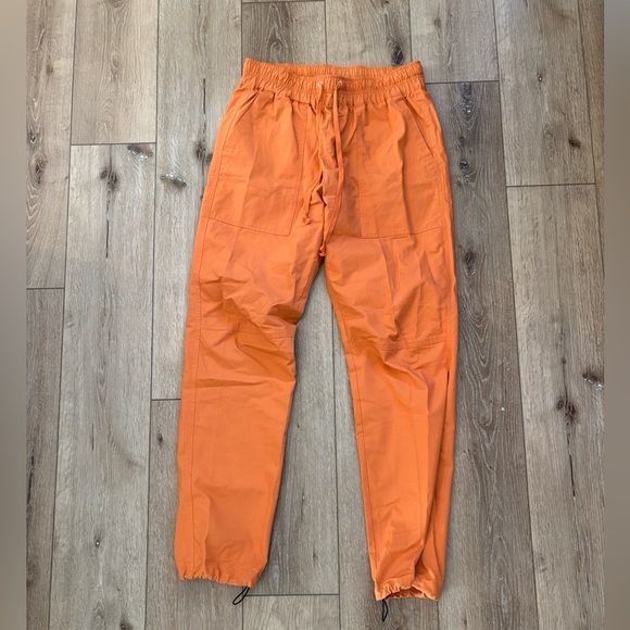 John Elliott Vibrant Orange Cargo Pants